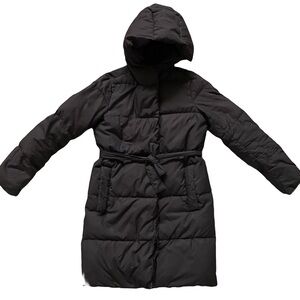 J Crew Puffer Coat with Belt